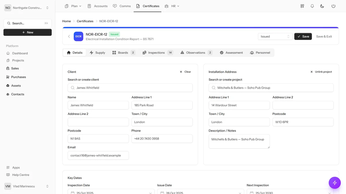 All Certificate Types