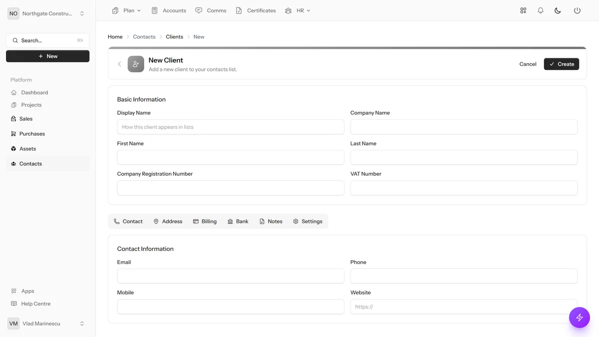 Multiple Contacts