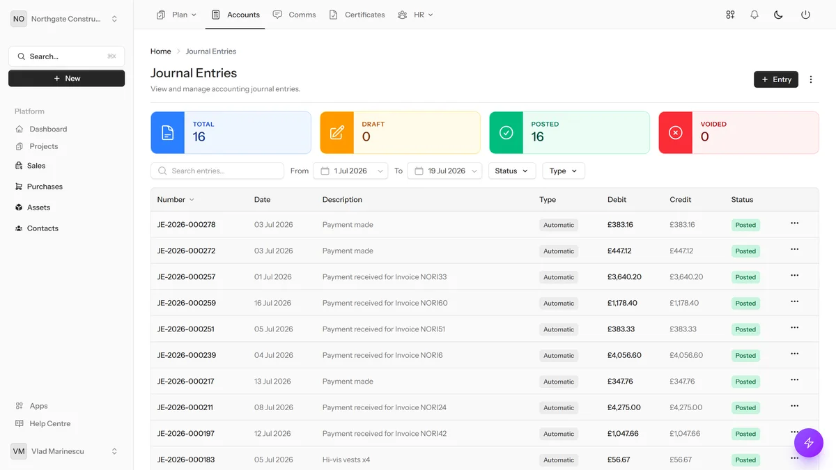 Double-Entry Accounting — dynamik.app